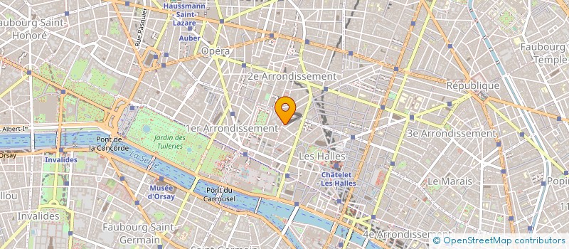 localisation de l'entreprise LES EDITIONS DES GRANDS CHAMPS  PARIS