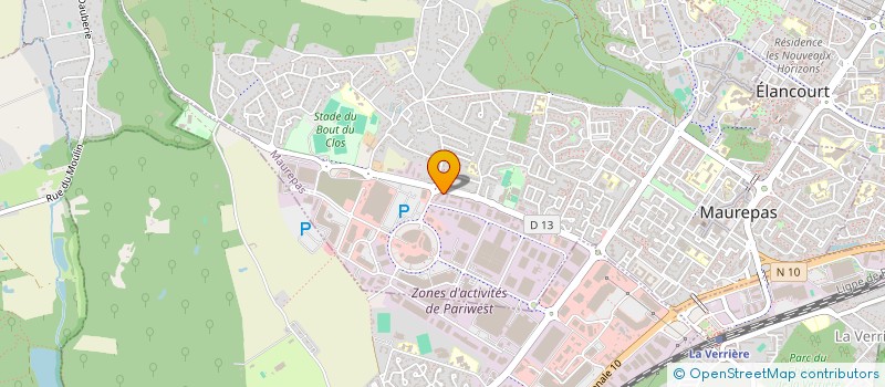 localisation de l'entreprise LES EDITIONS DES MONTS BANGU  MAUREPAS