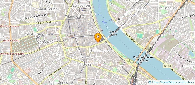 localisation de l'entreprise LES EDITIONS DIPUMA à BORDEAUX