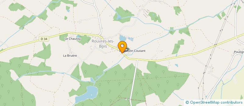 localisation de l'entreprise LES EDITIONS DU 7 à ROUVRES-LES-BOIS