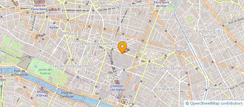 localisation de l'entreprise LES EDITIONS DU 81 à PARIS