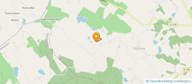 localisation de l'entreprise LES EDITIONS DU BORD DU LOT  SAINT-ETIENNE-DE-FOUGERES