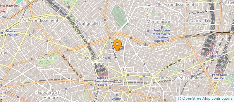 localisation de l'entreprise LES EDITIONS DU CARDINAL  PARIS