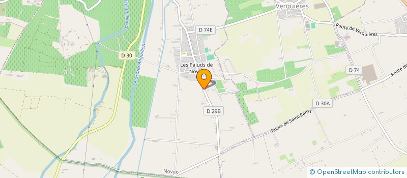 localisation de l'entreprise LES EDITIONS DU CHIEN QUI PASSE  NOVES