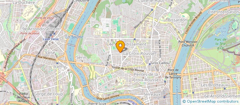 localisation de l'entreprise LES EDITIONS DU CLUSTER  LYON