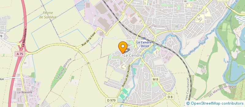 localisation de l'entreprise LES EDITIONS DU COLPORTEUR  ORCET