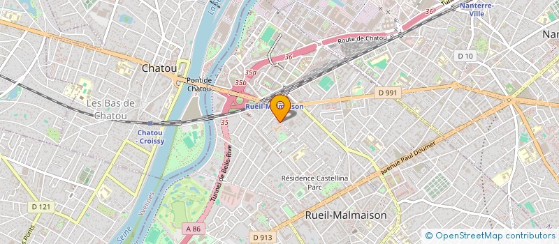 localisation de l'entreprise LES EDITIONS DU CONSOMMATEUR à RUEIL-MALMAISON