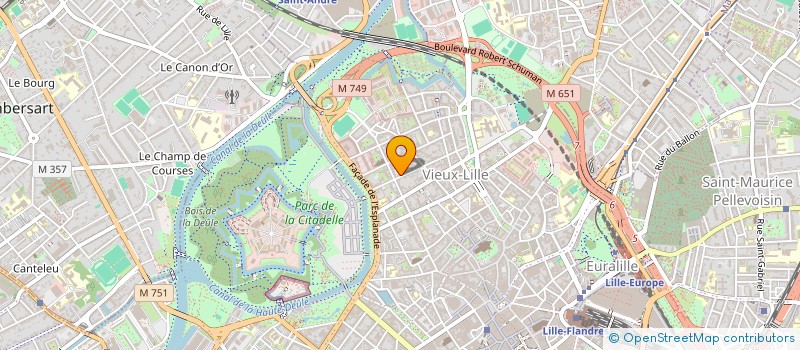 localisation de l'entreprise LES EDITIONS DU CREGG à LILLE
