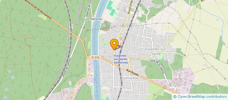 localisation de l'entreprise LES EDITIONS DU CROQUANT  VULAINES-SUR-SEINE