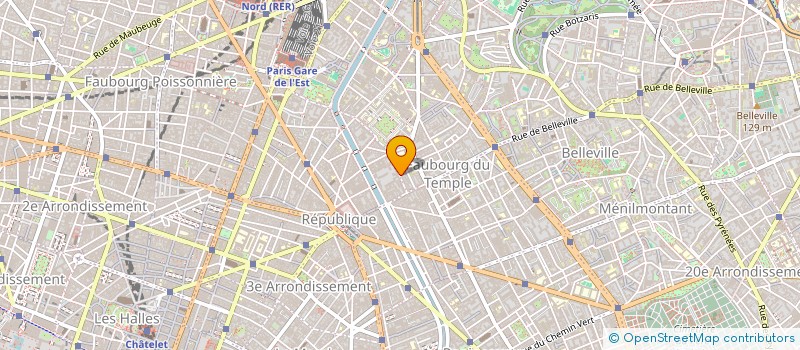 localisation de l'entreprise LES EDITIONS DU FER A MARQUER à PARIS