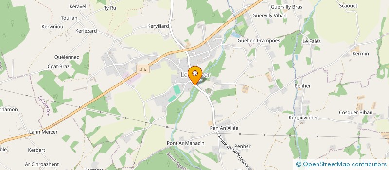 localisation de l'entreprise LES EDITIONS DU FLANEUR  LE MERZER