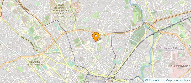 localisation de l'entreprise LES EDITIONS DU GANGE à MONTPELLIER