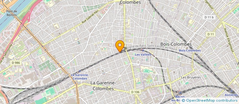 localisation de l'entreprise LES EDITIONS DU GOLF à COLOMBES