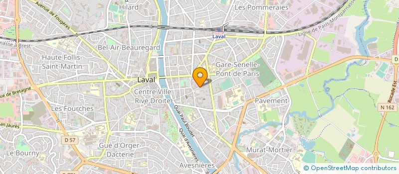 localisation de l'entreprise LES EDITIONS DU HAMEAU à LAVAL