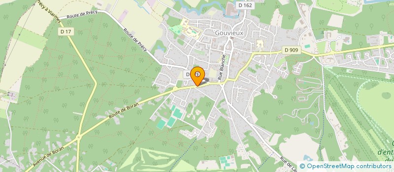 localisation de l'entreprise LES EDITIONS DU MARDI à GOUVIEUX