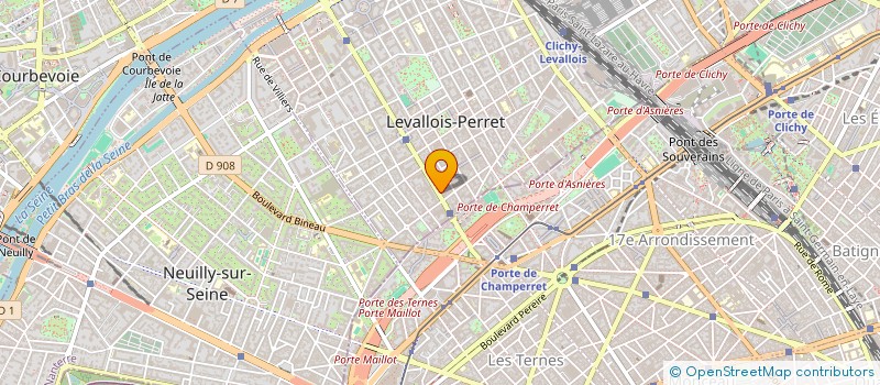 localisation de l'entreprise LES EDITIONS DU MEILLEUR à LEVALLOIS-PERRET