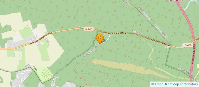 localisation de l'entreprise LES EDITIONS DU MIROIR  NOISY-SUR-ECOLE