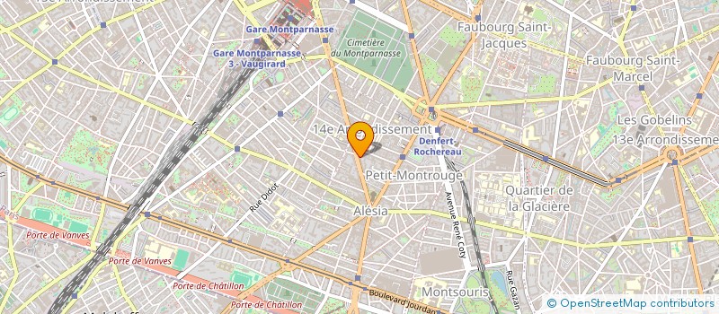 localisation de l'entreprise LES EDITIONS DU NOUMENE  PARIS