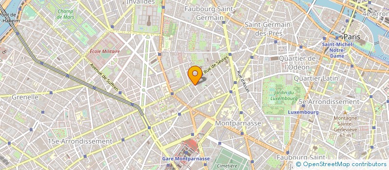 localisation de l'entreprise LES EDITIONS DU PACIFIQUE à PARIS