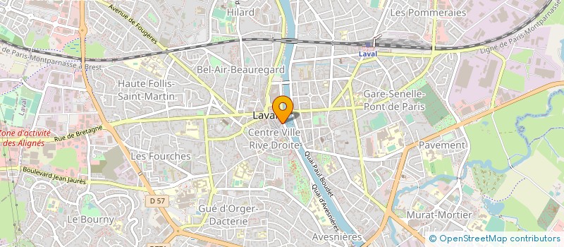 localisation de l'entreprise LES EDITIONS DU PACIFIQUE à LAVAL