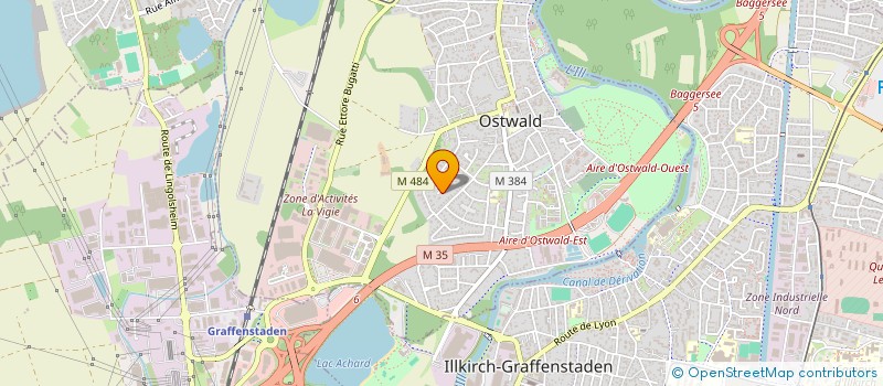 localisation de l'entreprise LES EDITIONS DU POLYGONE à OSTWALD