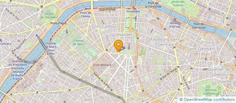 localisation de l'entreprise LES EDITIONS DU PORTIQUE à PARIS