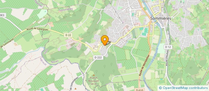 localisation de l'entreprise LES EDITIONS DU SANCTUAIRE  SOMMIERES