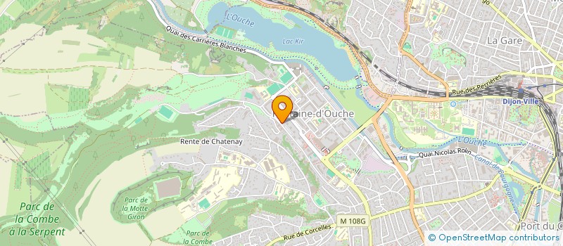 localisation de l'entreprise LES EDITIONS DU SILENCE +  DIJON