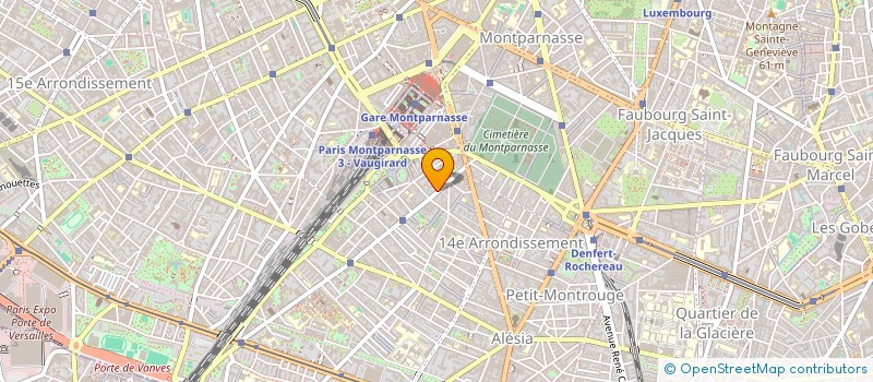 localisation de l'entreprise LES EDITIONS DU TEMOIGNAGE CHRETIEN  PARIS