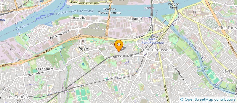 localisation de l'entreprise LES EDITIONS DU TURFU  REZE