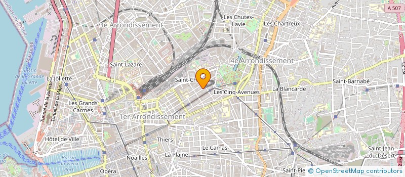localisation de l'entreprise LES EDITIONS DU TYPHON à MARSEILLE