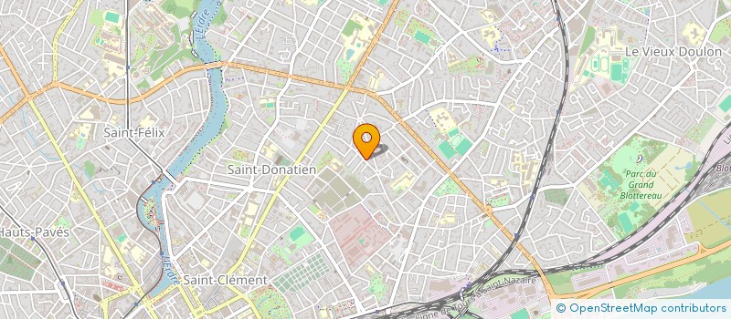 localisation de l'entreprise LES EDITIONS ENCHANTEES  NANTES