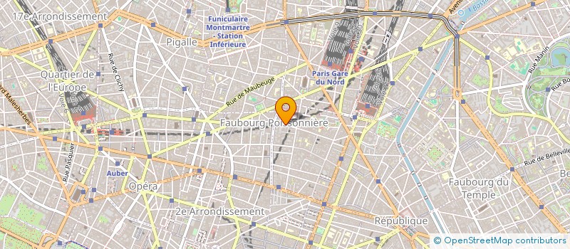 localisation de l'entreprise LES EDITIONS FRANCE ALLEMAGNE  PARIS