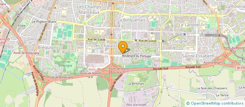 localisation de l'entreprise LES EDITIONS HYDROMEL à RENNES