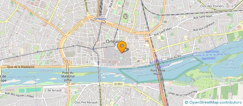 localisation de l'entreprise LES EDITIONS INFIMES  ORLEANS