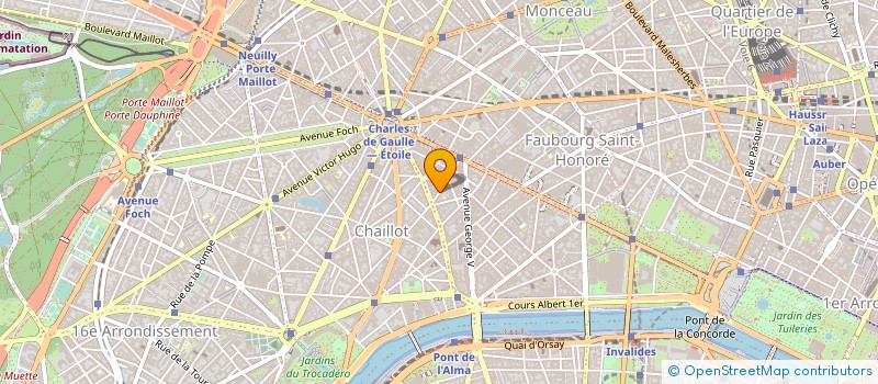 localisation de l'entreprise LES EDITIONS JALOU à PARIS