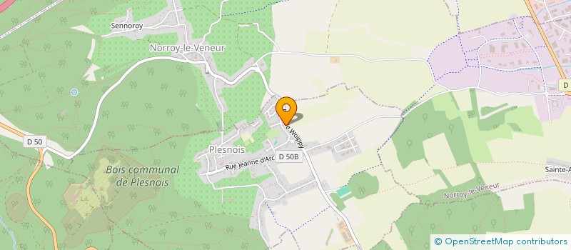 localisation de l'entreprise LES EDITIONS LA PAULETTE  PLESNOIS