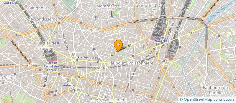 localisation de l'entreprise LES EDITIONS LAURENT VOULZY à PARIS
