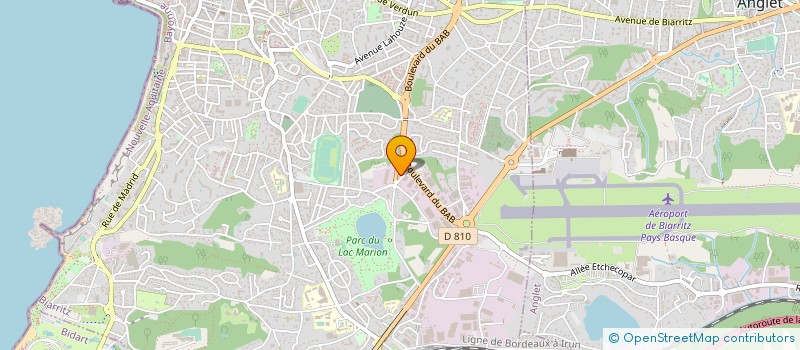 localisation de l'entreprise LES EDITIONS LAVIELLE à BIARRITZ