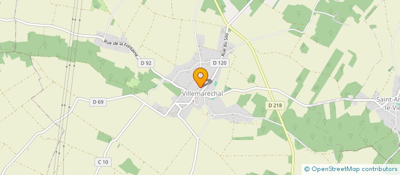 localisation de l'entreprise LES EDITIONS LES 400 COUPS FRANCE  VILLEMARECHAL