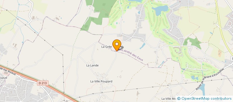 localisation de l'entreprise LES EDITIONS MASQUEES à LA BAULE-ESCOUBLAC