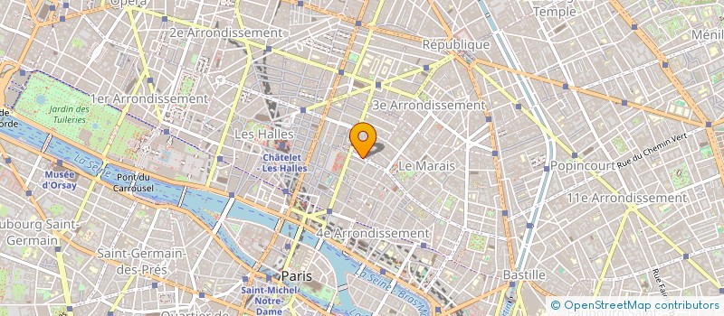 localisation de l'entreprise LES EDITIONS MAXIM'A à PARIS