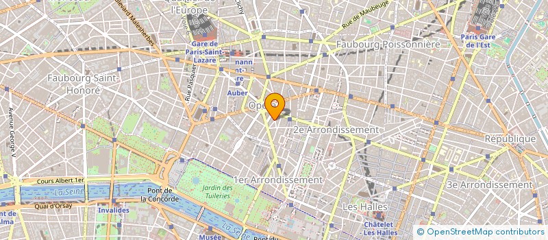 localisation de l'entreprise LES EDITIONS MERICOURT à PARIS