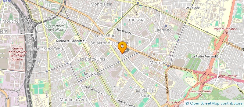 localisation de l'entreprise LES EDITIONS MILLE CENT QUINZE  LYON