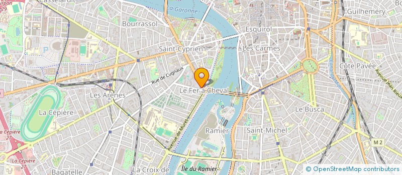 localisation de l'entreprise LES EDITIONS MIREVAL à TOULOUSE