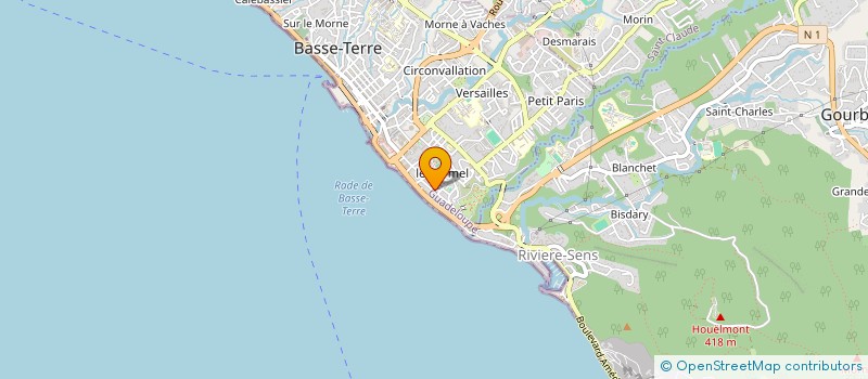localisation de l'entreprise LES EDITIONS MOKWARE à BASSE-TERRE