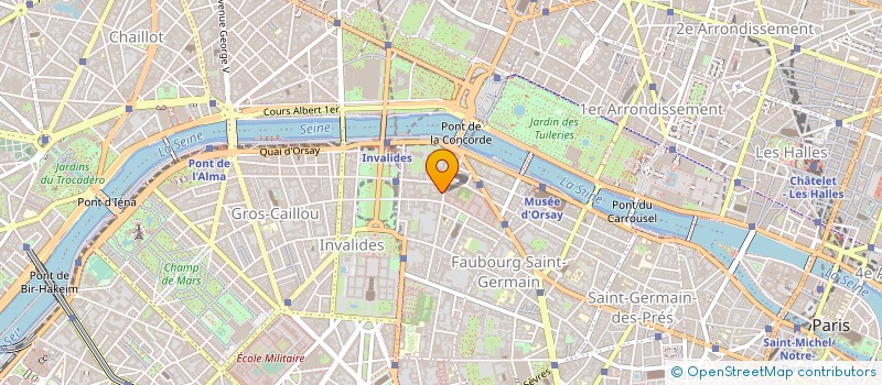 localisation de l'entreprise LES EDITIONS MUNICIPALES à PARIS