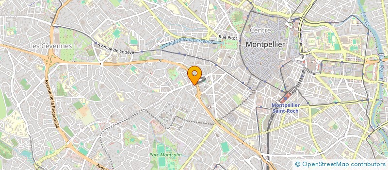 localisation de l'entreprise LES EDITIONS MUSIQUEMO à MONTPELLIER