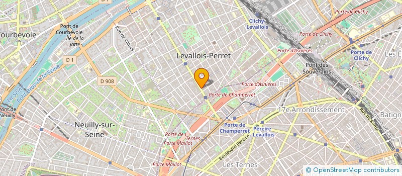 localisation de l'entreprise LES EDITIONS NOUVELLE PRESSE  LEVALLOIS-PERRET
