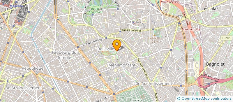 localisation de l'entreprise LES EDITIONS PARIS MOMES à PARIS